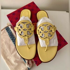 Tory Burch Miller Sandals in Banana